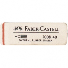 Гумка Faber-Castell біла